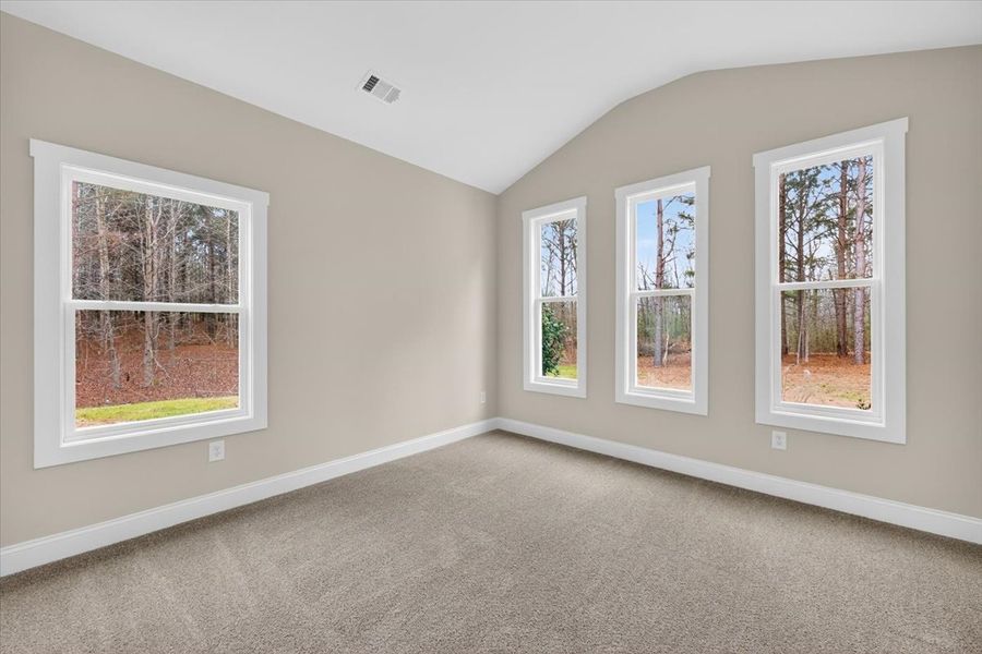 Spacious, unfurnished interior of a new home in White Oaks, The Rock (Image 31). Spacious, unfurnished interior of a new home in White Oaks, The Rock (Image 31).