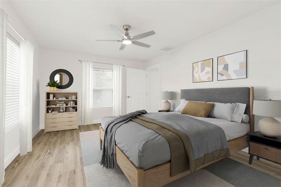 Furnished interior view inside a new home in , Palm Coast (Image 17). Furnished interior view inside a new home in , Palm Coast (Image 17).