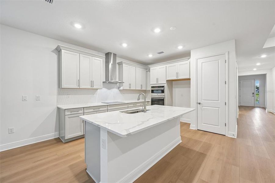 Furnished interior view inside a new home in Creeks Edge at Twin Rivers, Parrish (Image 8).