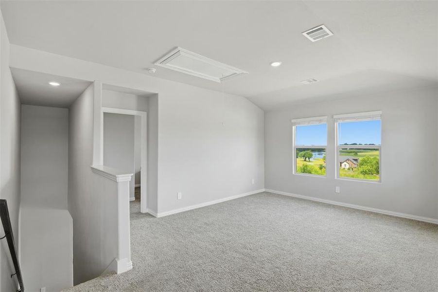 Spacious, unfurnished interior of a new home in Briarwood Hills - Highland Series, Forney (Image 23). Spacious, unfurnished interior of a new home in Briarwood Hills - Highland Series, Forney (Image 23).