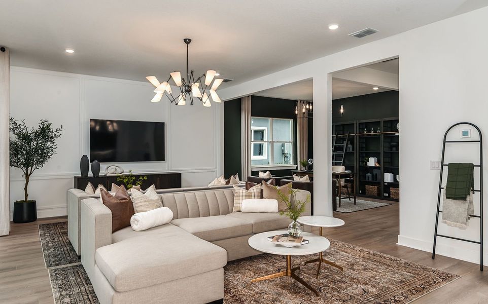 Furnished interior view inside a new home in Vida's Way, Wesley Chapel (Image 13).