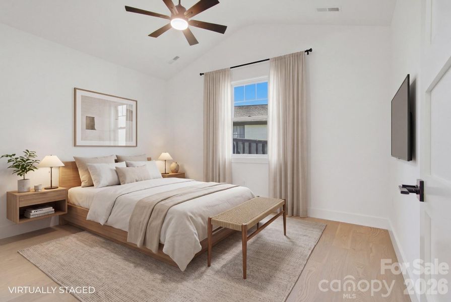 Furnished interior view inside a new home in , Hendersonville (Image 4).