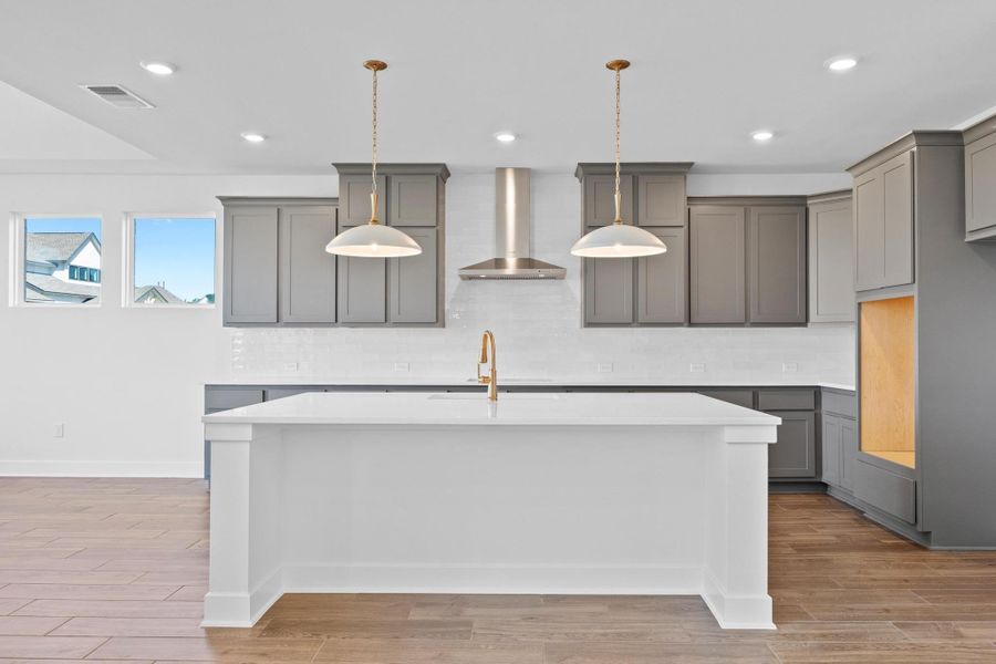 Furnished interior view inside a new home in Parmer Ranch, Georgetown (Image 10).