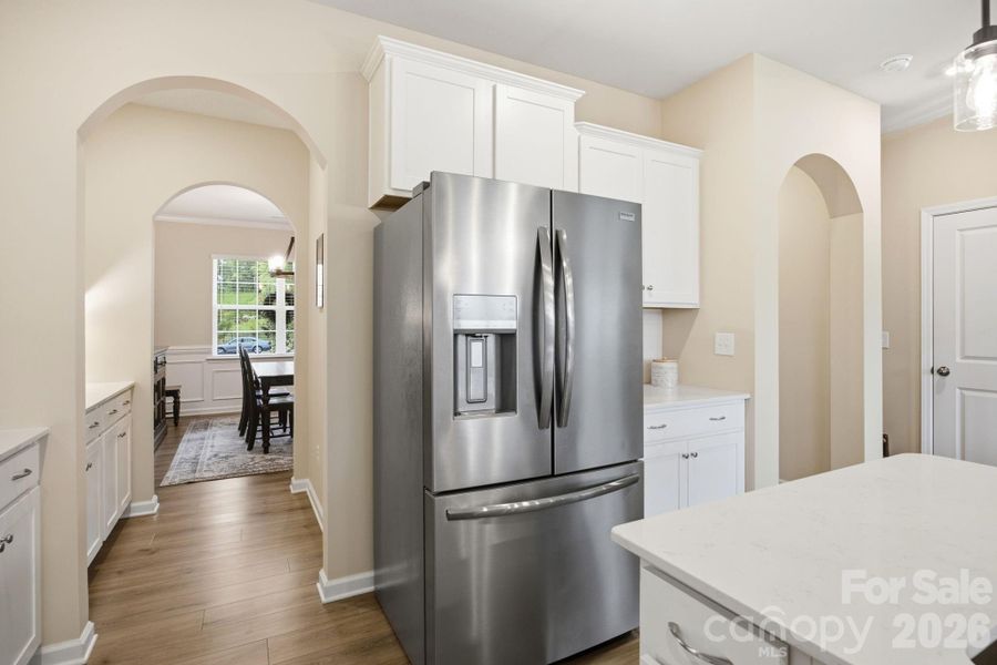 Furnished interior view inside a new home in Falls Cove at Lake Norman, Troutman (Image 13).