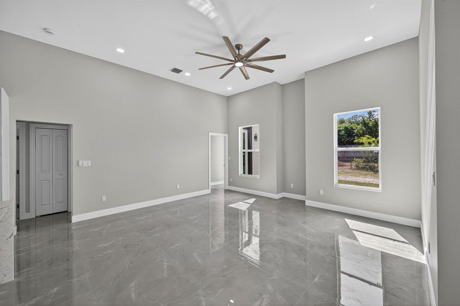 Spacious, unfurnished interior of a new home in , The Acreage (Image 48). Spacious, unfurnished interior of a new home in , The Acreage (Image 48).