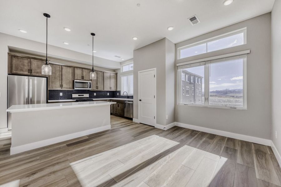 Furnished interior view inside a new home in Solterra, Lakewood (Image 3).