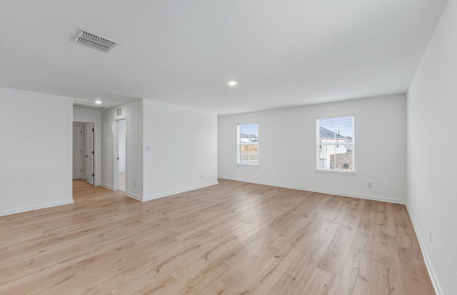 Representative unfurnished interior of a home built from the Kisko by Pulte Homes in Sunfield, Mustang Ridge (Image 12).