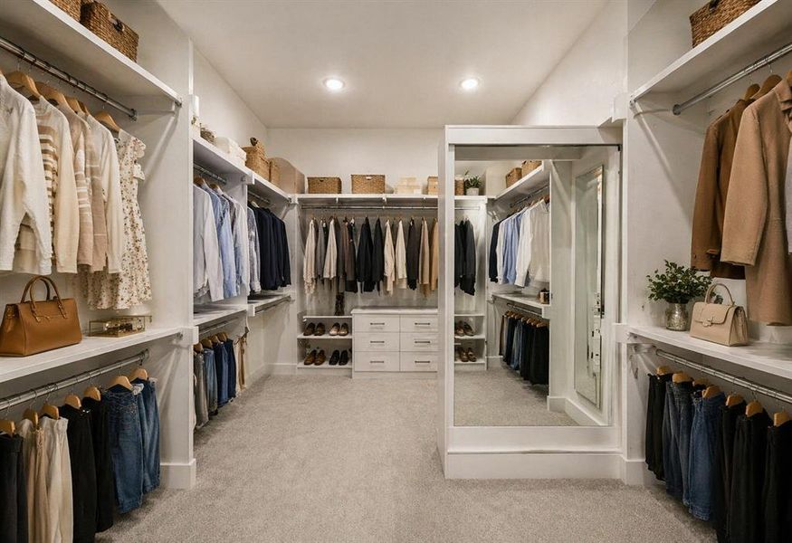 Furnished interior view inside a new home in Sandbrock Ranch, Aubrey (Image 6).