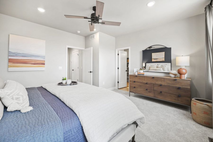 Furnished interior view inside a new home in Pony Park, Colorado Springs (Image 34).
