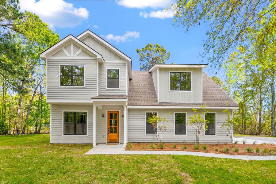Front exterior of a new home in , Mount Pleasant, SC, highlighting curb appeal (Image 27).