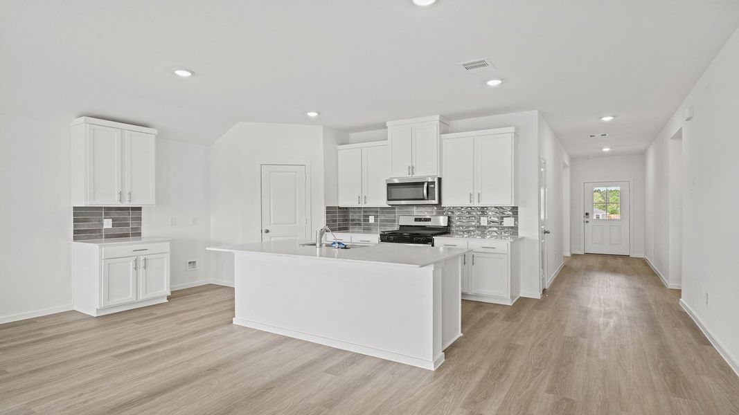 Furnished interior view inside a new home in Chapel Lakes, Montgomery (Image 6).
