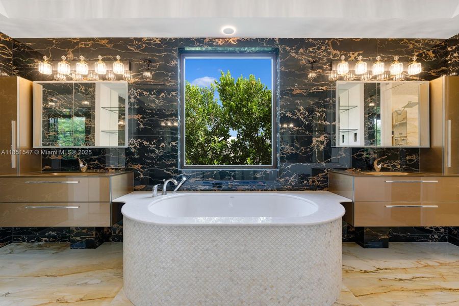 Furnished interior view inside a new home in , Surfside (Image 7).