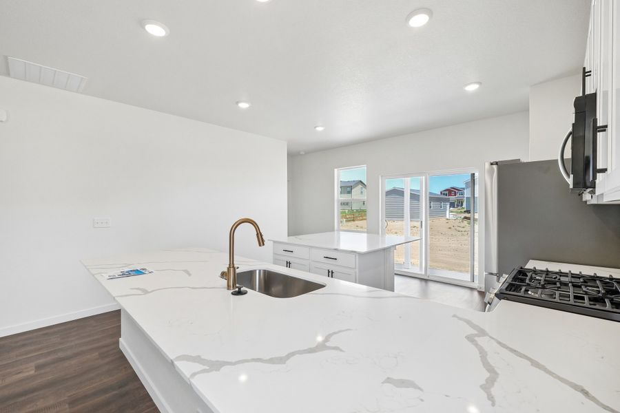Furnished interior view inside a new home in Hudson Hills, Hudson (Image 11). Furnished interior view inside a new home in Hudson Hills, Hudson (Image 11).
