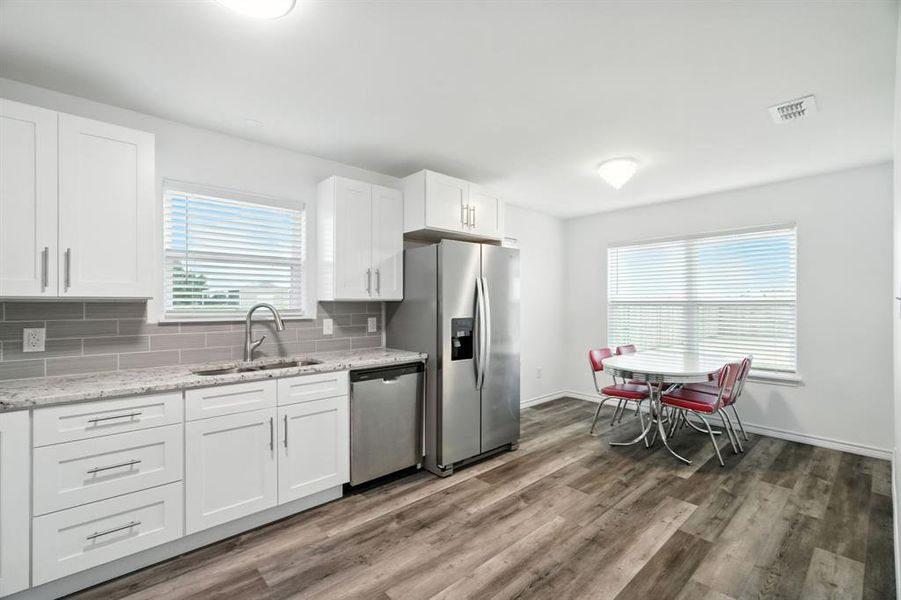 Furnished interior view inside a new home in , Hawley (Image 23).