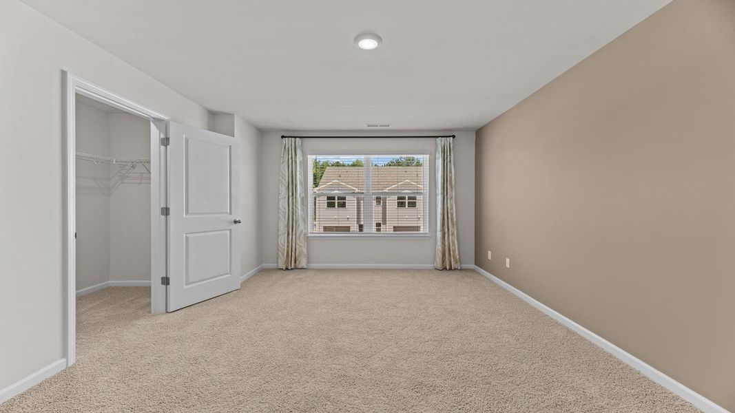 Representative unfurnished interior of a home built from the PEARSON II by D.R. Horton in Clock Road Townhomes, New Bern (Image 30). Representative unfurnished interior of a home built from the PEARSON II by D.R. Horton in Clock Road Townhomes, New Bern (Image 30).