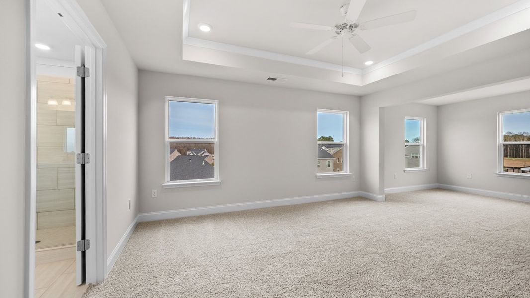 Spacious, unfurnished interior of a new home in Westland, Bogart (Image 27).
