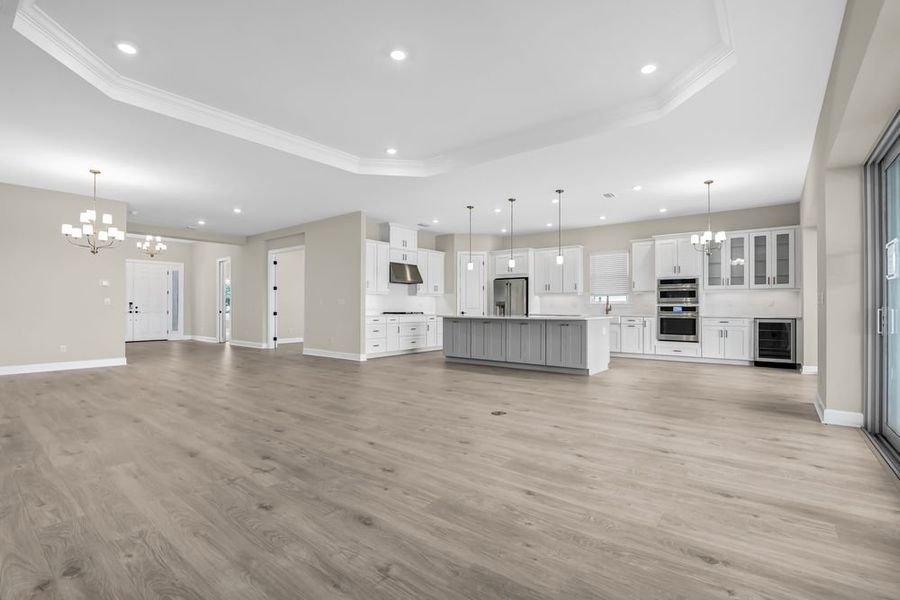 Spacious, unfurnished interior of a new home in Esplanade at Starling, Punta Gorda (Image 23). Spacious, unfurnished interior of a new home in Esplanade at Starling, Punta Gorda (Image 23).