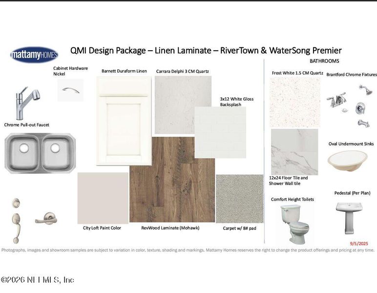 Sample of building materials used in homes in RiverTown, St. Johns (Image 3).