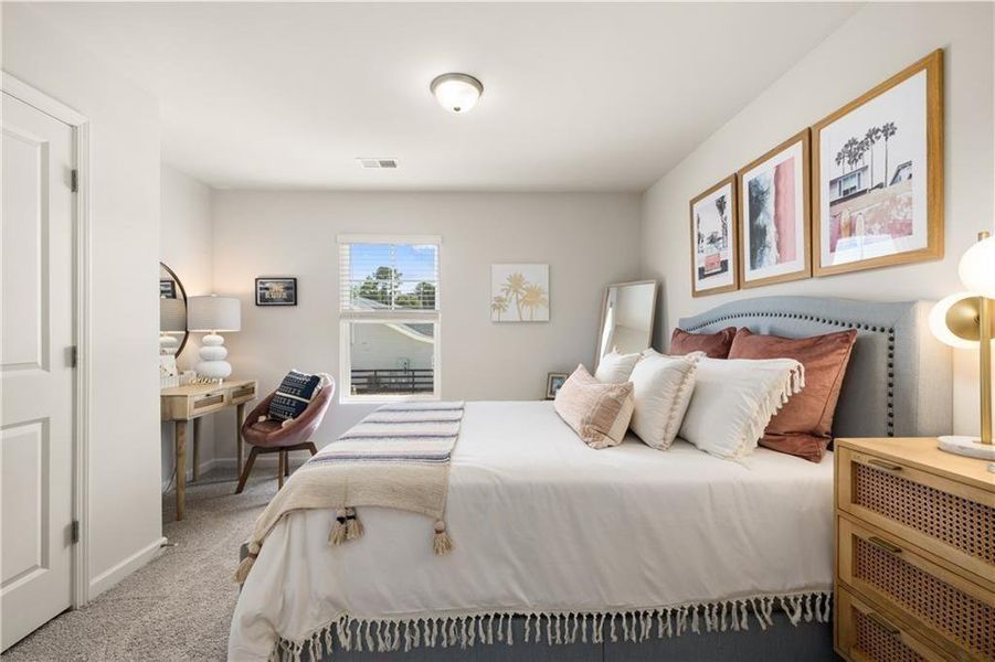 Furnished interior view inside a new home in , Hoschton (Image 13).