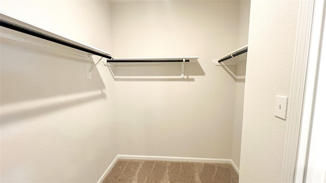 The Kettering II- Primary Suite Walk-In Closet The Kettering II- Primary Suite Walk-In Closet