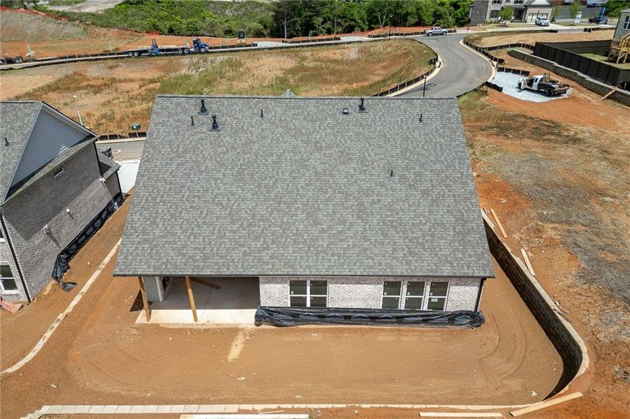 In-progress construction of a new home in , Buford, GA (Image 21).