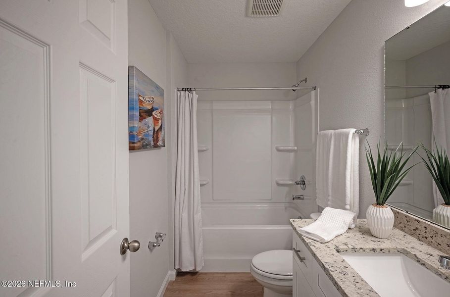 Furnished interior view inside a new home in , Jacksonville (Image 32).