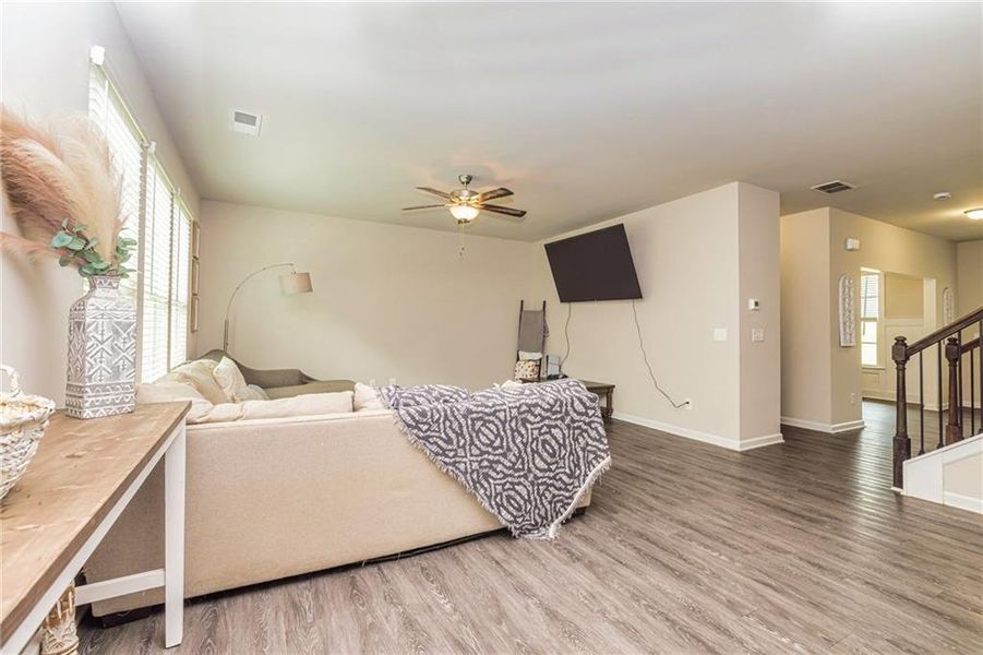 Furnished interior view inside a new home in Vineyard Park, Griffin (Image 4). Furnished interior view inside a new home in Vineyard Park, Griffin (Image 4).