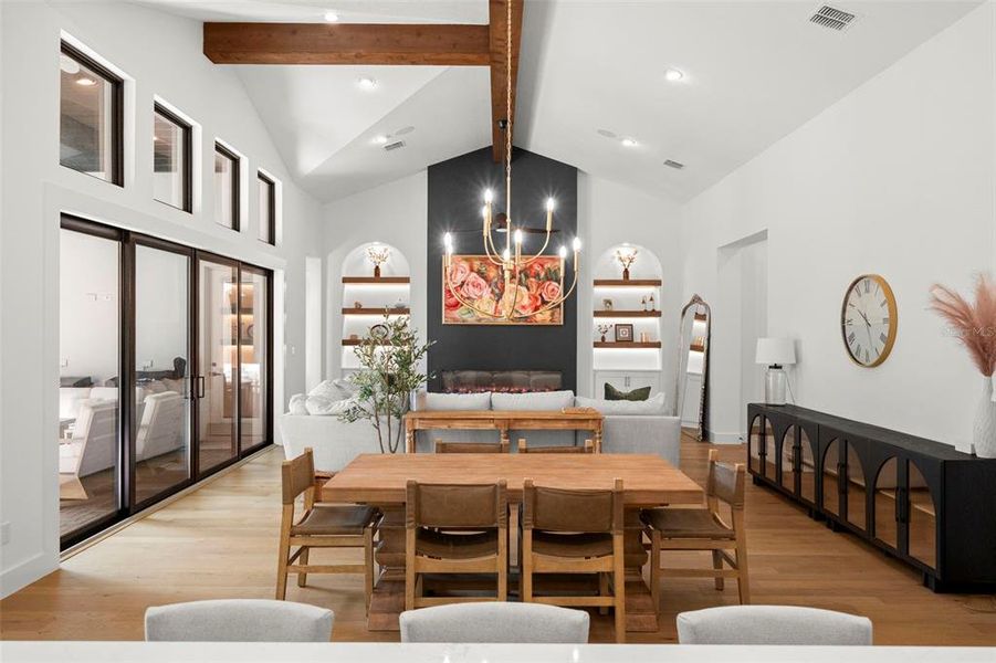 Furnished interior view inside a new home in , Brooksville (Image 16).