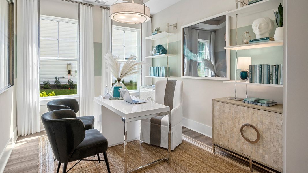 The Enthusiast Plan in by DRB Homes - Study Room