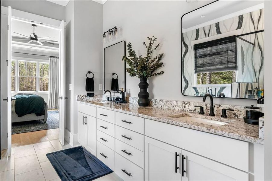 Furnished interior view inside a new home in , Bethlehem (Image 36).