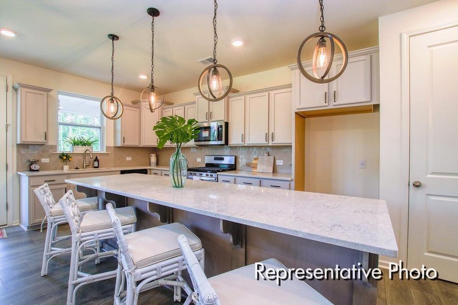 Furnished interior view inside a new home in , Ravenel (Image 25).