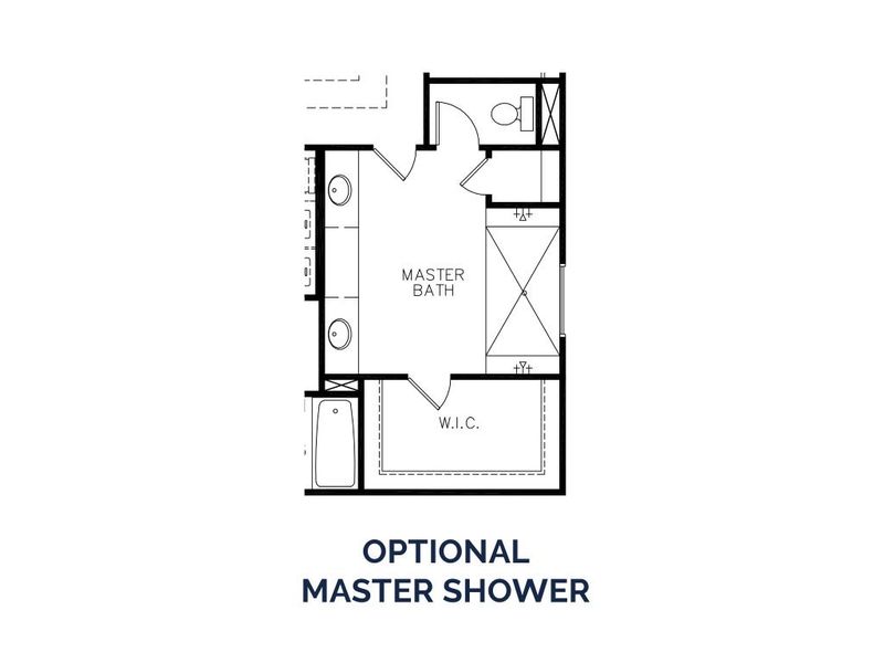 2D floor plan layout for the The Rochester by Stephen Elliott Homes in Oak Mountain View, Carrollton, GA (Image 8).