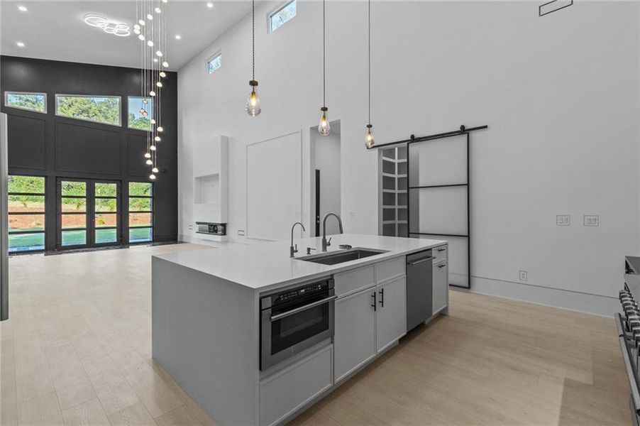 Furnished interior view inside a new home in , Winder (Image 4).