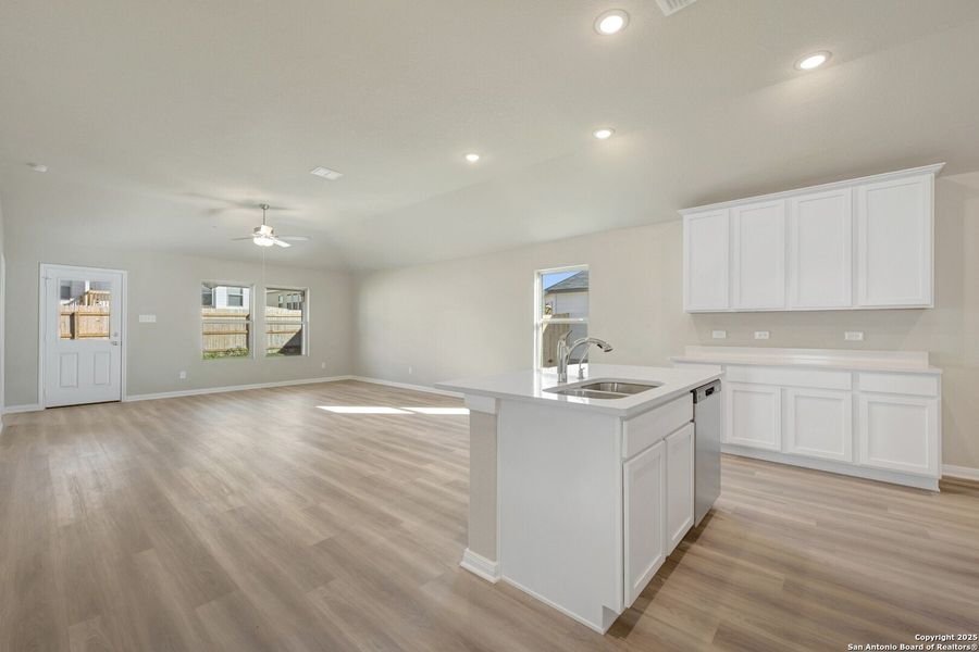 Furnished interior view inside a new home in Greenspoint Heights, Seguin (Image 7).