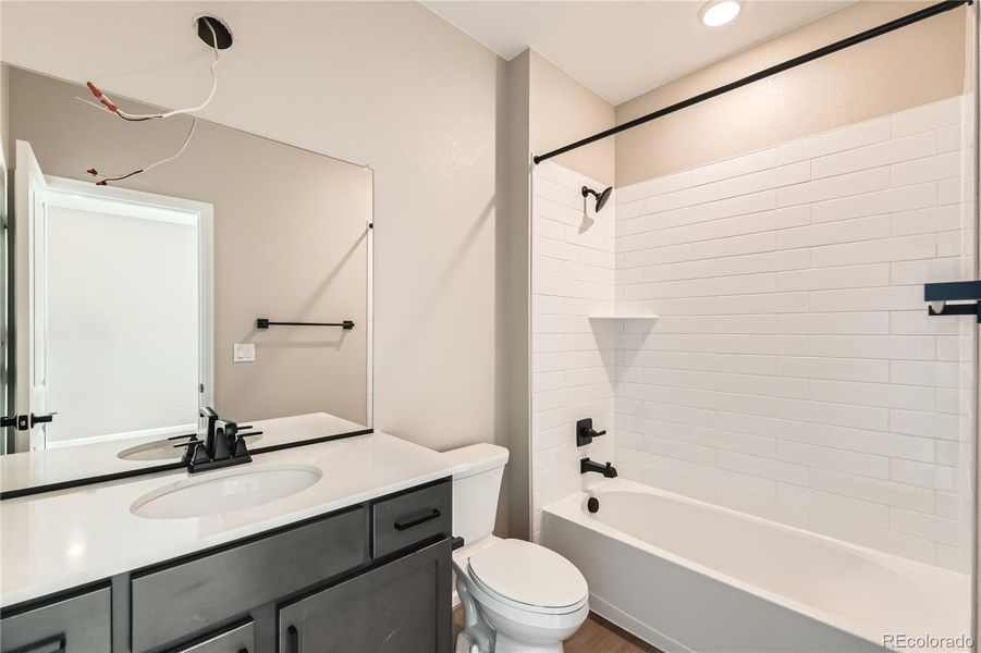 Secondary bathroom