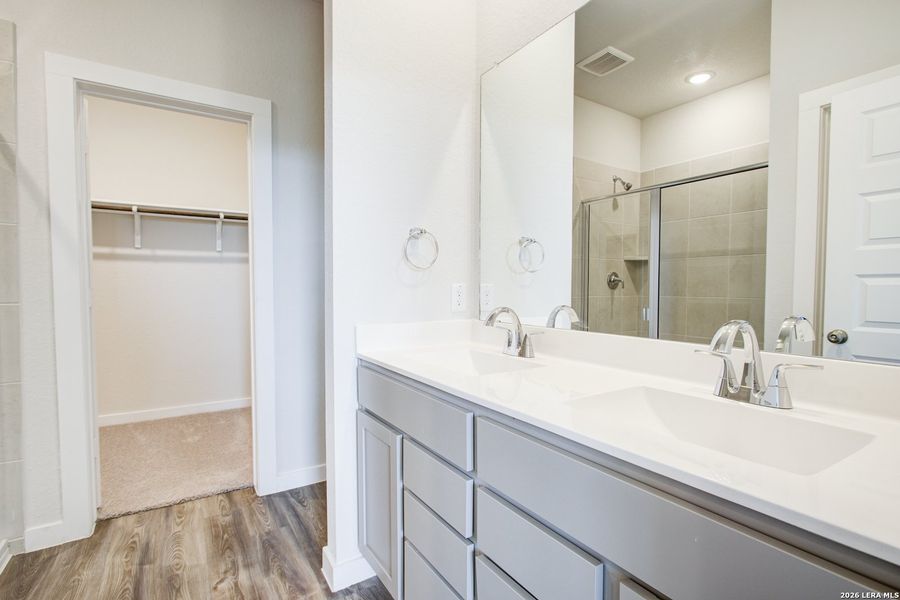 Furnished interior view inside a new home in Millican Grove, San Antonio (Image 6). Furnished interior view inside a new home in Millican Grove, San Antonio (Image 6).