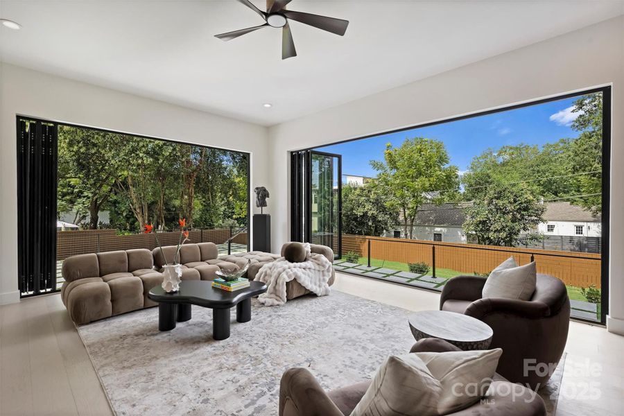 Furnished interior view inside a new home in , Charlotte (Image 31).