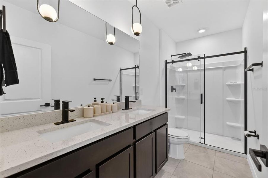 Furnished interior view inside a new home in Mangrove Point, Apollo Beach (Image 18).