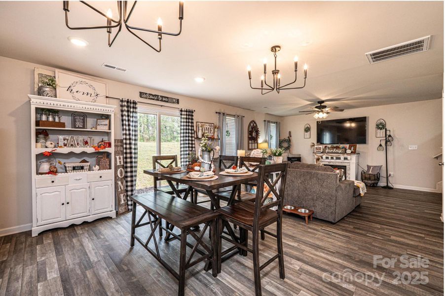 Furnished interior view inside a new home in , Newton (Image 6).