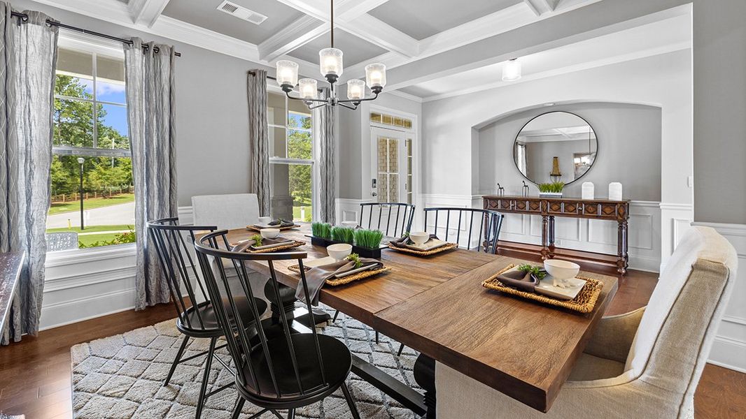Furnished interior view inside a new home in Genesee, Newnan (Image 9).