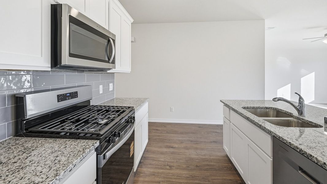 Furnished interior view inside a new home in Trailstone, Caddo Mills (Image 11).