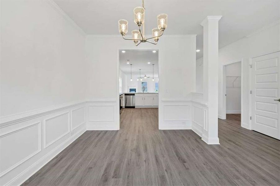 Spacious, unfurnished interior of a new home in Park Place, Bowdon (Image 31).