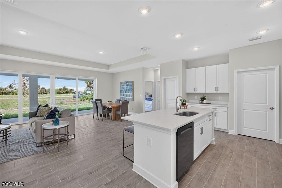 Furnished interior view inside a new home in Cape Coral, Cape Coral (Image 14).