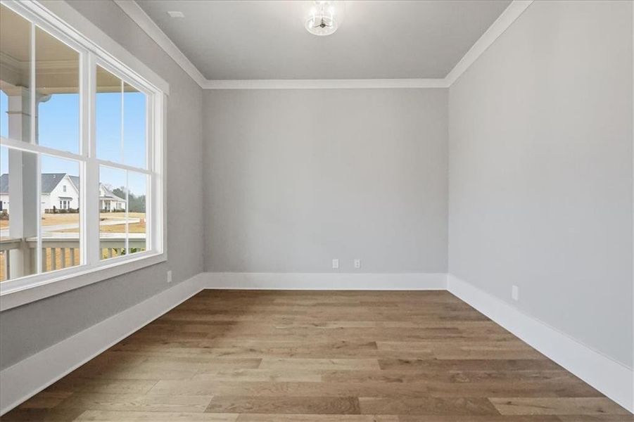 Spacious, unfurnished interior of a new home in Old Town Estates, Dacula (Image 27).