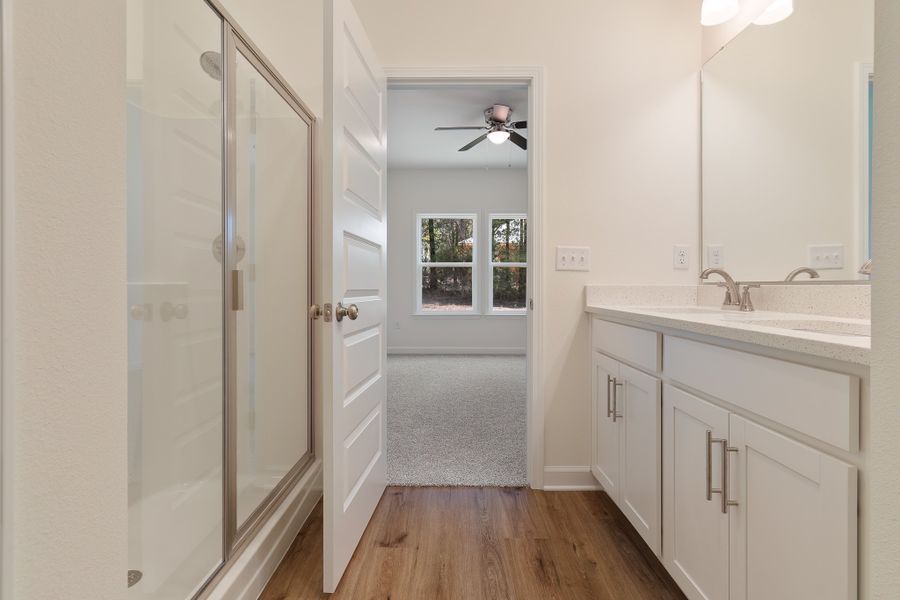 Representative furnished interior of a home built from the Maybell I by CJL Homes in Oak Hollow, Crestview (Image 30).