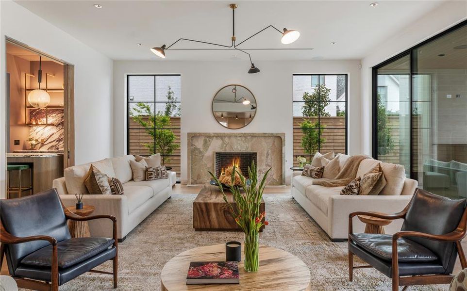 Furnished interior view inside a new home in , University Park (Image 17).