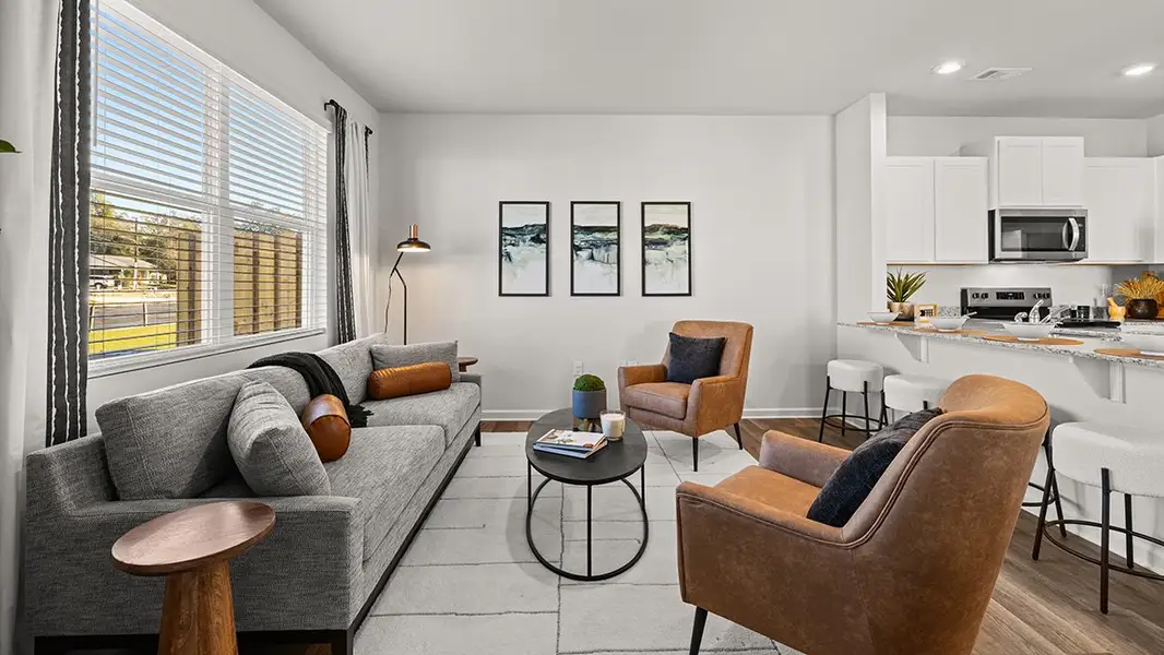 Furnished interior view inside a new home in Woodbury Park, South Fulton (Image 18).