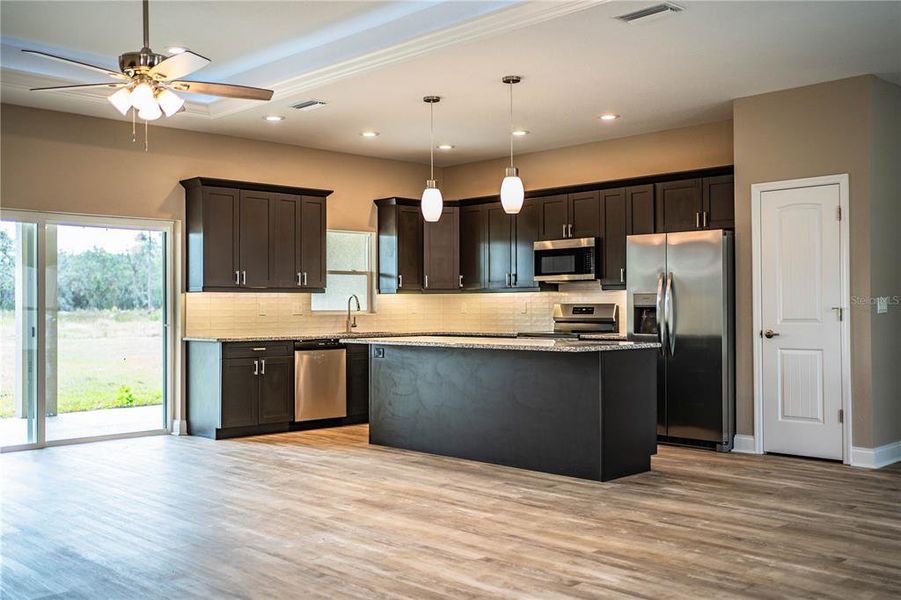 Furnished interior view inside a new home in , Bartow (Image 13).