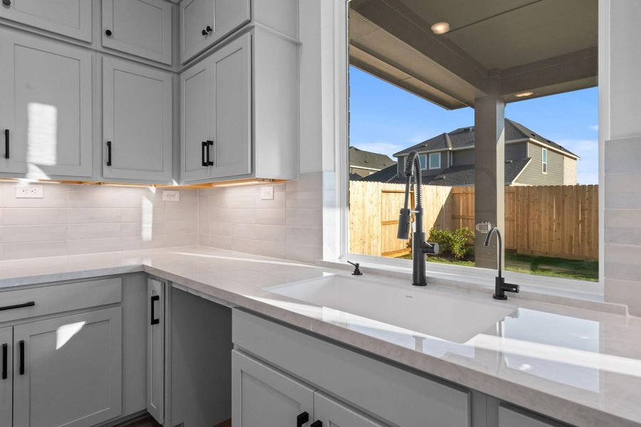 Furnished interior view inside a new home in Cross Creek West 50', Fulshear (Image 11). Furnished interior view inside a new home in Cross Creek West 50', Fulshear (Image 11).