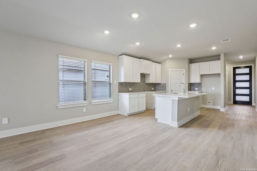 Furnished interior view inside a new home in Lark Canyon, New Braunfels (Image 12). Furnished interior view inside a new home in Lark Canyon, New Braunfels (Image 12).